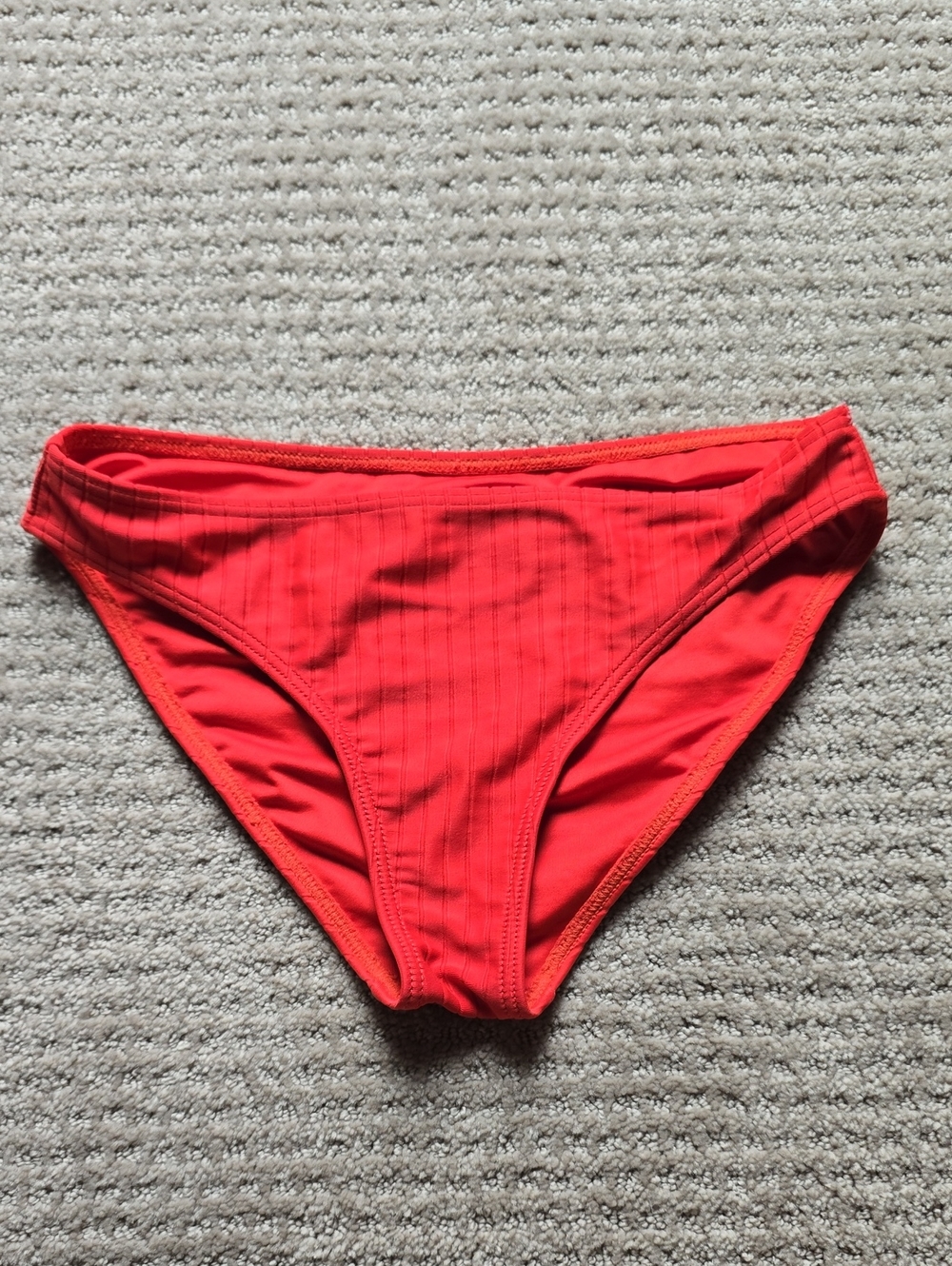 Womens Billabong Bikini Bottom Red Medium Mid Rise